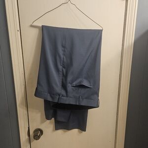 Stylish Blue Savane Dress Pants 38x32